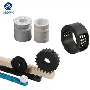 Custom abs plastic cnc machining gear pom cnc turning milling pvc pps plastic resin nylon cnc turning machining service