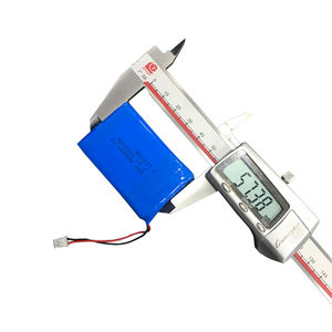 DTP483654 <span class=keywords><strong>2</strong></span> S 7.4 V 1000 mah lipo battery for heating gloves - Product Image 2