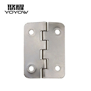 Petite charnière en fer Yoyow, épaisseur 1 mm, pour portes d'armoires, connecteur de quincaillerie - Product Image 1