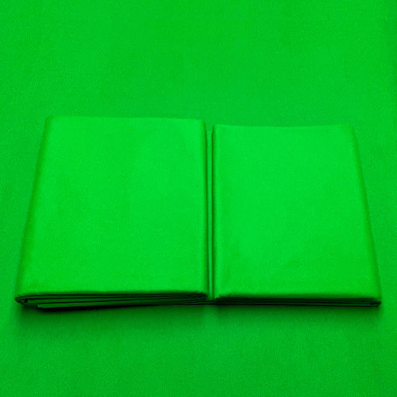 Wholesale High Quality 12ft Snooker Cloth Wool-Nylon Blend Green Model 777/999 Superfine Huaqi