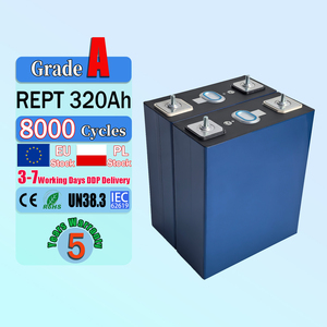 Batería de Litio Prismática Certificada Grado A REPT 320Ah LiFePO4 en Stock en la UE para Energía Solar Residencial, ESS y Respaldo de Energía para RV - Product Image 1