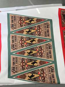 قماش متعدد الألوان من اللباد مناسبة لزينة حفلات أعياد الميلاد للأطفال - Product Image 2