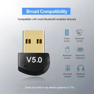 USB Bluetooth 5,0 Adapter Sender Bluetooth Empfänger Audio V 5,0 Bluetooth Dongle Wireless USB Adapter für Computer PC Laptop