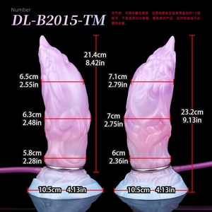 YOCY Silicone Inflatable Penis with Suction Cup Fantasy Inflatable Knot Sexy Adult <b>Dildo</b> Anal Plug Sex Toys for Men Wholesale - Product Image 3