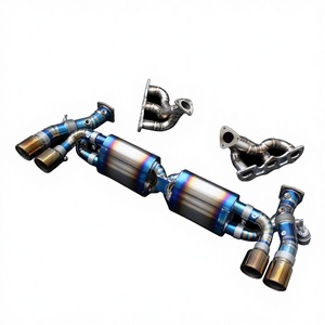 ท่อไอเสีย Vortex ไทเทเนียม valvetronic เหมาะกับ991.1 911พอร์ช991.2ประสิทธิภาพการทำงาน - Product Image 1