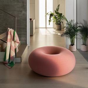 Sillón Puff en Forma de Donut, Diseño Redondo con Relleno Suave para Niños, Adultos y Ancianos, Asiento para Sala de Estar - Product Image 4