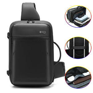 تصميم الأزياء LED حقيبة رافعة الديناميكي شاشة LED للماء Crossbody ، BackBag المتحركة ضوء LED عرض حقيبة EL المنتجات LED حقيبة - Product Image 4