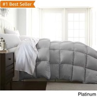 Ensemble de couette de luxe matelassée pour lit king size, alternative au duvet, en coton