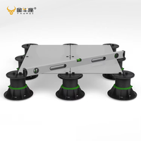 Accessoires de revêtement de sol pour terrasse Support de carrelage en plastique Socles de terrain TA-R