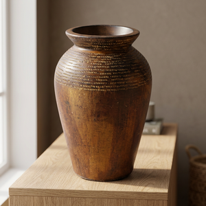 Mini poterie en argile Kendi Nawang 20x30cm - Product Image 3