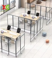 Plaque acrylique givrée transparente de bonne résistance, taille personnalisée, matériau idéal pour la fabrication de cloisons mobiles dans les espaces publics