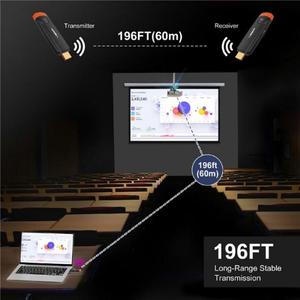VRRIIS 093 1080P High-Definition-Video-<span class=keywords><strong>Audio</strong></span>-Extender, drahtloser HMI-Extender für Konferenzräume - Product Image 5