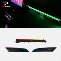 Lampe d'ambiance intérieure TMPRO pour Toyota Corolla Cross/Frontlander 2022-2025, accessoires décoratifs LED 64 couleurs
