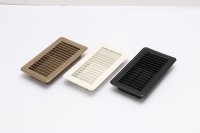 Nouvelle grille de sortie d'air de climatisation rectangulaire ajustable 4 * 8 marron FL, très vendue