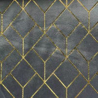 Mica OEM 100% Polyester or estampage Holland velours tissu d'ameublement pour la maison Textile canapés tricoté Technique résistant aux taches