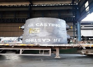 Molde de lingote de acero de 33,3 toneladas de grado industrial, fundición pesada para hornos y plantas de fabricación de acero - Product Image 3