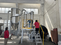 Séchoir flash pour déshumidificateur à débit d'air pour farine de manioc et amidon pour usine de transformation et de fabrication des aliments