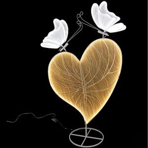 Ultimo LED di seta forma di cuore <span class=keywords><strong>sfondo</strong></span> della fase per la decorazione di nozze, decorazione del partito - Product Image 3