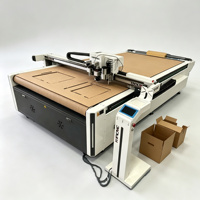 Machine de découpe CNC multi-zones à adsorption sous vide pour panneaux alvéolés, autocollants de voiture en kraft, traceur numérique à plat