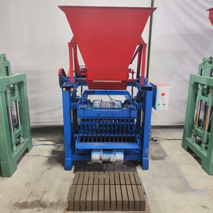 Machine à fabriquer des briques en béton extrudeuse automatique sous vide Geobeton 4-<span class=keywords><strong>35C</strong></span>, machine à fabriquer des pavés, production de 2500 à 15000 briques par 8h - Product Image 3