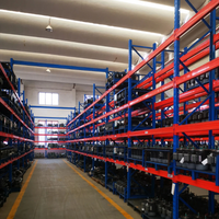 Étagère de stockage robuste pour entrepôt avec système de rayonnage pour palettes pour un stockage efficace des matériaux