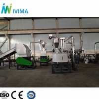 Máquina de Reciclaje Ivima para Separación de Cuero PVC, Papel Tapiz, Tela Publicitaria, Plástico y Fibra