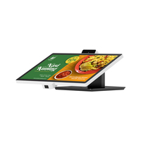 Terminal de point de vente Android de bureau de 21,5 pouces, kiosques de commande en libre-service pour restaurant, affichage de menu numérique et commande en libre-service
