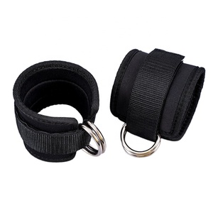 CHENGMO SPORTS vendita calda polsini regolabili alla caviglia con doppio anello a D cinturini alla caviglia in acciaio inossidabile <span class=keywords><strong>per</strong></span> macchine <span class=keywords><strong>per</strong></span> <span class=keywords><strong>cavi</strong></span> - Product Image 5