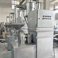 RVS Stofafzuiger Pulverisator Graan Bloem Kruidenpoeder Molen Maalmachine met Cyclone Luchtsluis