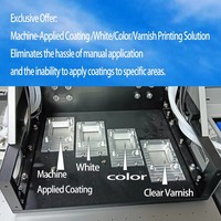 Impresora UV Plana Multifuncional Industrial XP600, Impresora de Tubos, Etiquetas de Acrílico Flexibles, Etiquetas de Transferencia de PVC, Pegatinas para Teléfonos Móviles