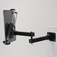 Support de tablette de bureau de haute qualité en alliage d'aluminium avec verrouillage antivol pour tablette PC de 7 à 12 pouces