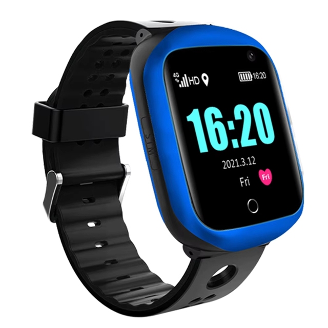 365GPS 4G GPS WIFI LBS GPRS Plastic AMOLED Display Elderly Tracker Smartwatch with Blood Pressure Monitoring Android