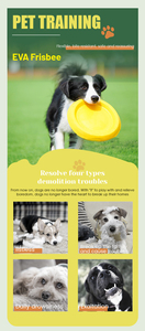 Sport all'aria aperta eco-friendly e durevole masticabile da allenamento <span class=keywords><strong>Jolly</strong></span> galleggiante anello di schiuma EVA palla disco volante medi giocattoli per cani da compagnia - Product Image 6