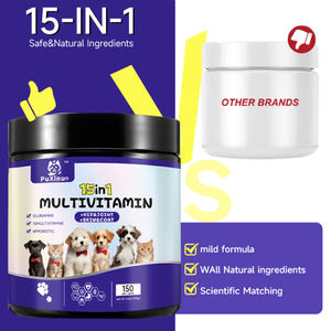 باتوس نكهة 15 1 لينة لذيذ متعدد الفيتامينات الكلب القط يعامل الوجبات الغذائية الصحية للأمعاء القلب كوادريل مفصلي معطف العناية بالبشرة - Product Image 3