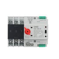 Disjoncteur Micro-Circuit YCQ4 ATS 2P 3P 4P 63A 220V, Interrupteur de Transfert Automatique à Double Alimentation, Interrupteur de Transfert Automatique
