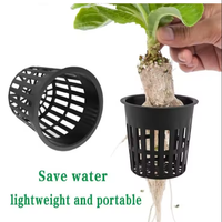 Panier de culture hydroponique et aquaponique Bainer pour fixation des racines, panier de plantation pour système NFT, panier de culture hors-sol à profil bas