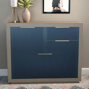 Panneau MDF en bois <span class=keywords><strong>de</strong></span> haute qualité L82 * W40 * H68cm avec certificat CE armoire <span class=keywords><strong>de</strong></span> <span class=keywords><strong>rangement</strong></span> <span class=keywords><strong>de</strong></span> salon à domicile - Product Image 2