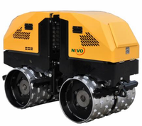 NIVO NV202C Mini-compacteur vibratoire télécommandé de 2 tonnes, prix EPA ou 1 tonne en option ou pièces détachées