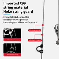 Arc à poulies SPG 40-70lbs en alliage d'aluminium CNC pour le tir à l'arc, le sport en plein air, le tir à la flèche en carbone, la chasse, l'entraînement et la compétition