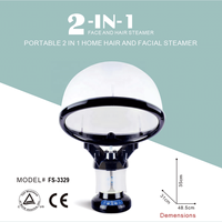 Nébuliseur Électrique Portable, Vaporisateur Facial et Capillaire, Appareil de Soin Personnel et de Beauté, Brumeur Facial Nano, Machine à Airbrush