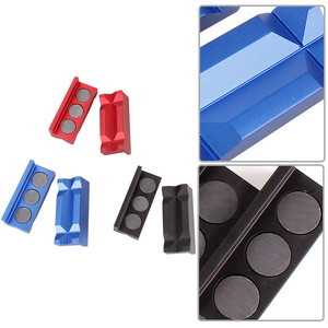 Tornillo de Banco de Aleación de Aluminio con Mordazas Protectoras y Retenedor Magnético para Unión en Frío por Aceite Em1043 - Product Image 4