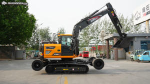 Tê giác giá thấp máy xúc sử dụng điều kiện 7 tấn sử dụng bánh xích bánh xe máy xúc giá trong Dubai - Product Image 5