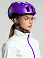 Casque de vélo urbain unisexe Billionsports modèle 108 léger en PC - Respirant, résistant aux chocs, durable, fermeture à boucle