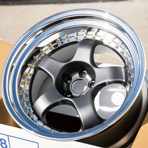 Juego de 3 Ruedas Forjadas BZY Meister <span class=keywords><strong>S1</strong></span> para Benz, BMW, <span class=keywords><strong>Audi</strong></span>, Supra, Corvette, Llantas de Aleación de 15, 16, 17, 18 y 19 Pulgadas, 5x112, 5x114.3 - Product Image 4