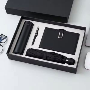 Hot Corporate <b>Gift</b> <b>Box</b> Set Smart Thermos Cup Umbrella A5 Hardcover Notebook Custom logo Meeting Items Luxury Business <b>Gift</b> Set - Product Image 1