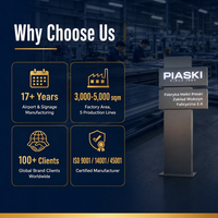 Panneau publicitaire LED autoportant extérieur, cadre en aluminium, étanche, haute luminosité pour centre commercial, parking
