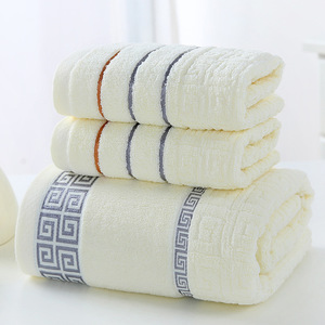Ensemble <span class=keywords><strong>de</strong></span> serviettes <span class=keywords><strong>de</strong></span> bain en coton 100% pur <span class=keywords><strong>de</strong></span> haute qualité, absorbantes, douces et sans peluches, tissage jacquard, poils hauts et bas, pour adultes, pour un usage domestique - Product Image 3