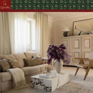 Tavolino da Caffè GOLDKING in Marmo Calacatta <span class=keywords><strong>Viola</strong></span>, Pietra con Venature <span class=keywords><strong>Viola</strong></span> per Soggiorno, Arredamento di Lusso Artigianale in Marmo - Product Image 3