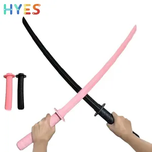 Huiye Katanaของเล่นพลาสติกคุณภาพสูงดาบซามูไรของเล่น Cool Decompressionแรงโน้มถ่วงมีดของเล่นสําหรับผู้ใหญ่เด็ก