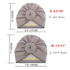 Cappellino in Raso per Neonati, Bambini e Bambine, Turbante, Berretto per Neonati, Cappellini da Notte per Bambini Piccoli, Copricapo - Product Image 3